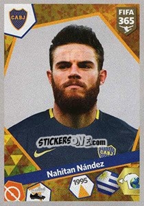 Sticker Nahitan Nández - FIFA 365: 2017-2018 n. 36 - Panini