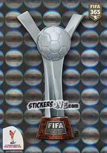 Sticker Trophy - FIFA 365: 2017-2018 n. 258 - Panini