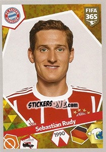 Sticker Sebastian Rudy - FIFA 365: 2017-2018 - Panini