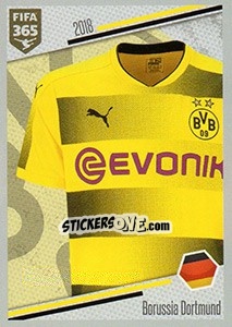 Cromo Borussia Dortmund - Shirt - FIFA 365: 2017-2018 - Panini