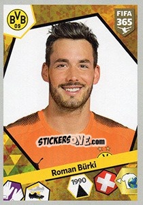 Sticker Roman Bürki - FIFA 365: 2017-2018 n. 285 - Panini