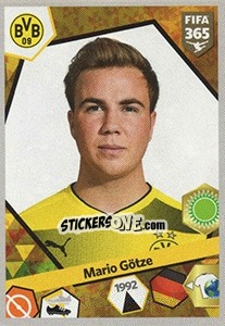 Cromo Mario Götze - FIFA 365: 2017-2018 - Panini