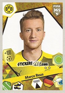Sticker Marco Reus - FIFA 365: 2017-2018 n. 300 - Panini