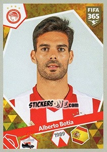 Sticker Alberto Botía - FIFA 365: 2017-2018 n. 306 - Panini