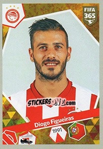 Cromo Diogo Figueiras - FIFA 365: 2017-2018 - Panini