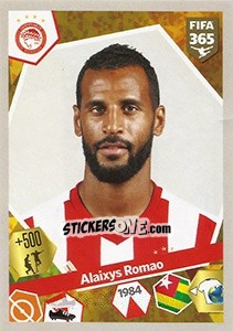 Sticker Alaixys Romao - FIFA 365: 2017-2018 n. 312 - Panini
