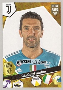 Sticker Gianluigi Buffon - FIFA 365: 2017-2018 - Panini