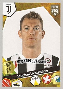 Sticker Stephan Lichtsteiner - FIFA 365: 2017-2018 - Panini
