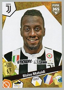 Sticker Blaise Matuidi - FIFA 365: 2017-2018 n. 333 - Panini