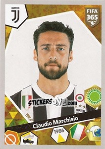 Sticker Claudio Marchisio - FIFA 365: 2017-2018 n. 335 - Panini