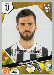 Sticker Miralem Pjanic - FIFA 365: 2017-2018 n. 336 - Panini