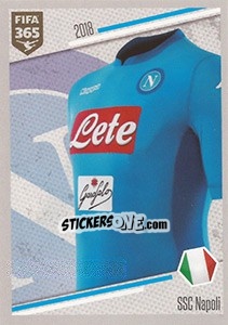 Cromo SSC Napoli - Shirt - FIFA 365: 2017-2018 - Panini