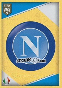 Sticker SSC Napoli - Logo - FIFA 365: 2017-2018 - Panini