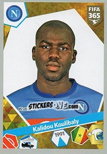 Sticker Kalidou Koulibaly - FIFA 365: 2017-2018 n. 347 - Panini