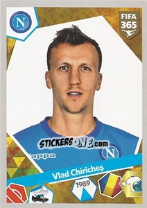 Sticker Vlad Chiricheș - FIFA 365: 2017-2018 n. 350 - Panini