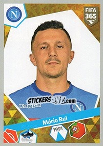 Sticker Mário Rui - FIFA 365: 2017-2018 n. 351 - Panini