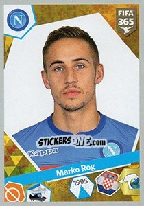 Figurina Marko Rog - FIFA 365: 2017-2018 - Panini