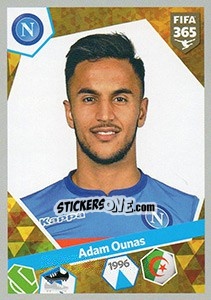 Sticker Adam Ounas - FIFA 365: 2017-2018 - Panini