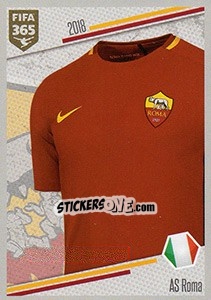 Sticker AS Roma - Shirt - FIFA 365: 2017-2018 - Panini