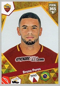 Sticker Bruno Peres - FIFA 365: 2017-2018 n. 367 - Panini
