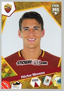 Sticker Héctor Moreno - FIFA 365: 2017-2018 n. 369 - Panini