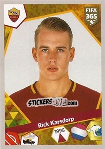 Sticker Rick Karsdorp - FIFA 365: 2017-2018 - Panini