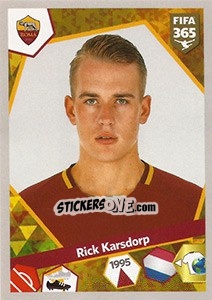 Sticker Rick Karsdorp - FIFA 365: 2017-2018 n. 370 - Panini