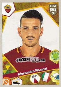 Sticker Alessandro Florenzi - FIFA 365: 2017-2018 - Panini