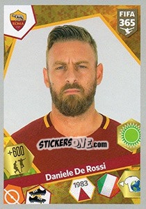 Sticker Daniele De Rossi - FIFA 365: 2017-2018 n. 377 - Panini