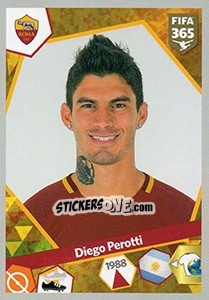 Cromo Diego Perotti - FIFA 365: 2017-2018 - Panini