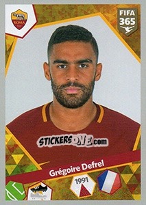 Sticker Grégoire Defrel - FIFA 365: 2017-2018 n. 380 - Panini