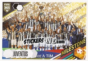 Sticker Juventus - FIFA 365: 2017-2018 n. 386 - Panini
