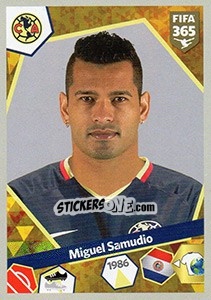 Sticker Miguel Samudio - FIFA 365: 2017-2018 - Panini