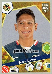 Sticker Edson Álvarez - FIFA 365: 2017-2018 - Panini