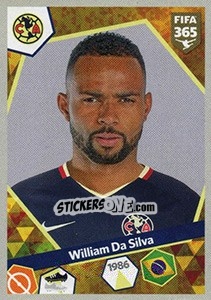 Sticker William da Silva - FIFA 365: 2017-2018 - Panini