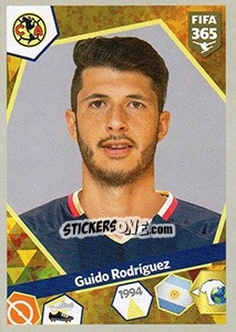 Sticker Guido Rodríguez - FIFA 365: 2017-2018 n. 409 - Panini