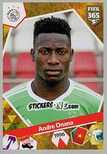 Sticker André Onana - FIFA 365: 2017-2018 n. 419 - Panini