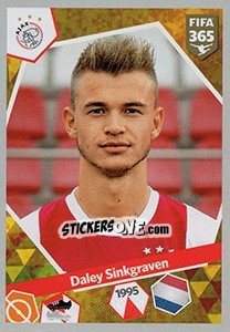 Sticker Daley Sinkgraven - FIFA 365: 2017-2018 - Panini