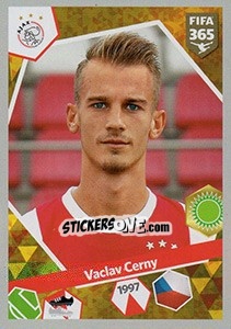 Figurina Václav Cerný - FIFA 365: 2017-2018 n. 431 - Panini
