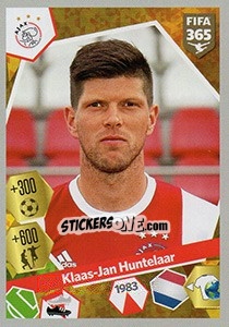 Sticker Klaas-Jan Huntelaar - FIFA 365: 2017-2018 n. 434 - Panini