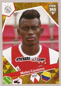 Figurina Mateo Cassierra - FIFA 365: 2017-2018 n. 436 - Panini