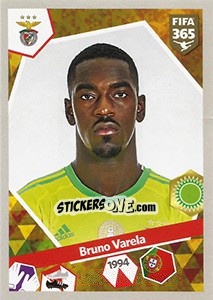 Sticker Bruno Varela - FIFA 365: 2017-2018 n. 439 - Panini