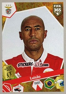 Sticker Luisão - FIFA 365: 2017-2018 - Panini