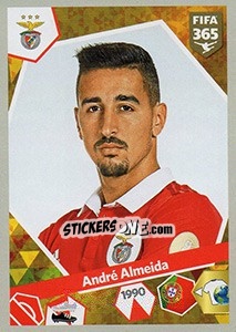 Figurina André Almeida - FIFA 365: 2017-2018 - Panini