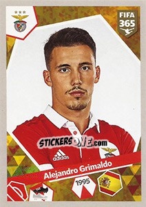 Sticker Alejandro Grimaldo - FIFA 365: 2017-2018 n. 442 - Panini