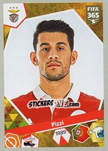 Sticker Pizzi - FIFA 365: 2017-2018 n. 445 - Panini