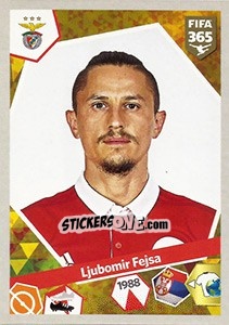 Sticker Ljubomir Fejsa - FIFA 365: 2017-2018 n. 446 - Panini
