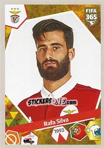 Sticker Rafa Silva - FIFA 365: 2017-2018 n. 448 - Panini