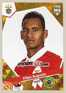 Sticker Filipe Augusto - FIFA 365: 2017-2018 n. 449 - Panini