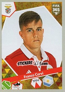 Sticker Franco Cervi - FIFA 365: 2017-2018 - Panini